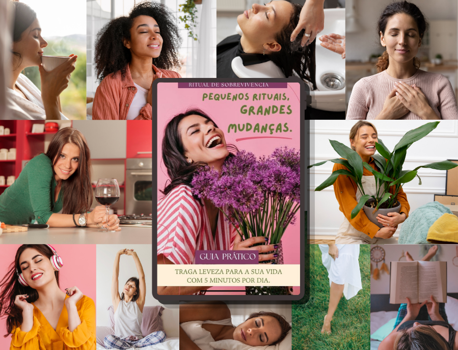 ebook ritual da sobrevivência, pequenos rituais e grandes mudanças